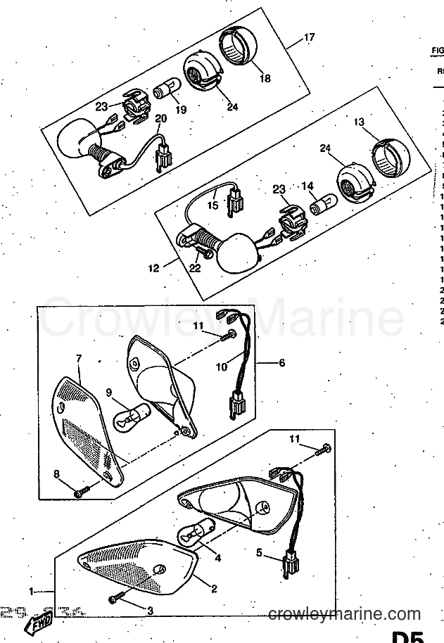 1997 Scooter YQ50 - YQ50 (5DR1) [999] - FLASHER LIGHT