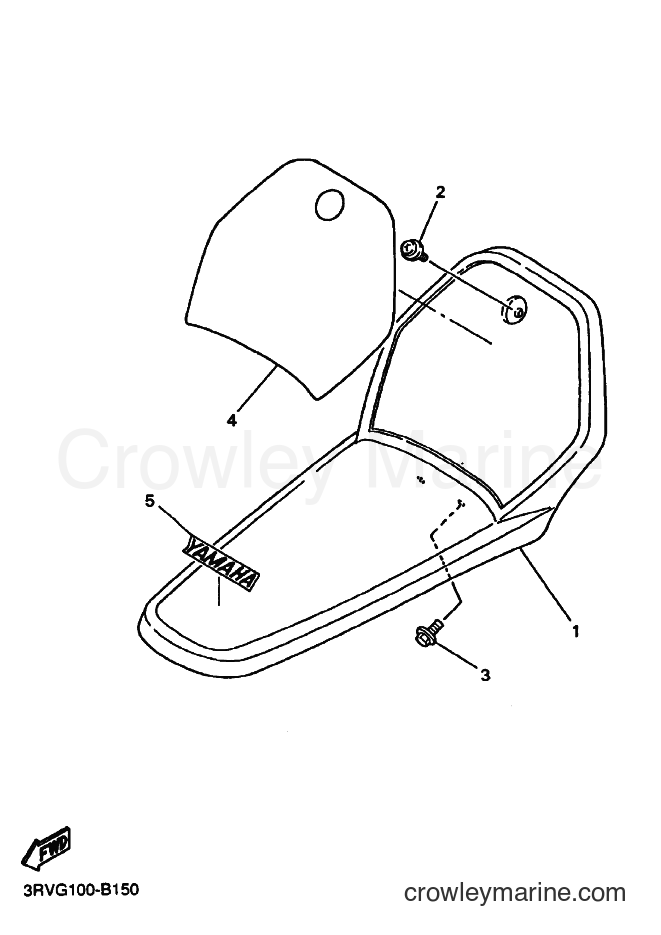 2003 Dirt Bike PW80 - PW80 (4BCD) [110] - FRONT FENDER