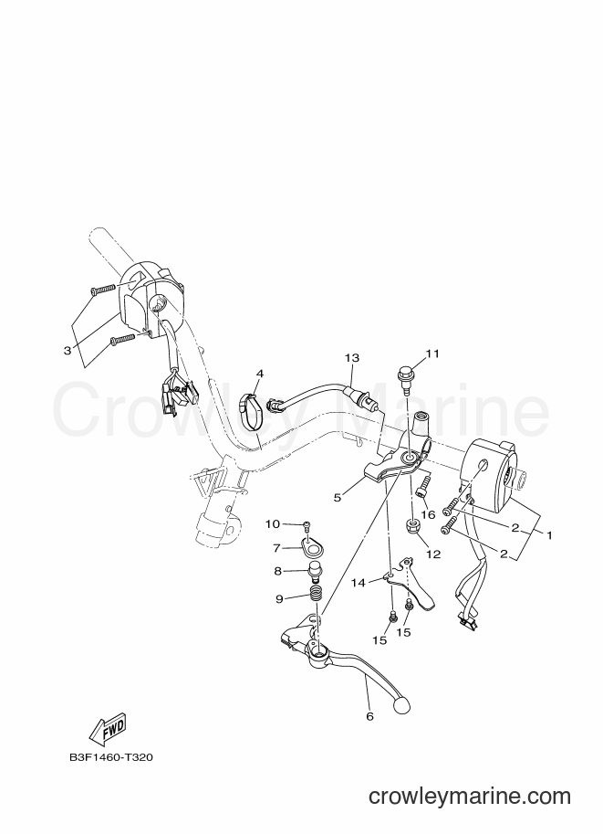 2018 Street Bike GDS125-I - GDS125-I (B3F1) [010] - HANDLE SWITCH & LEVER