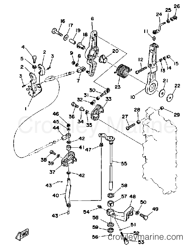 Yamaha Motors L200ETXF - CONTROL ENGINE