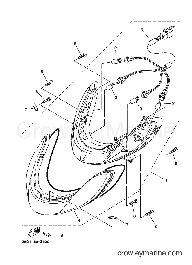 Yamaha Motors AL115C (28DB) [010] - FLASHER LIGHT