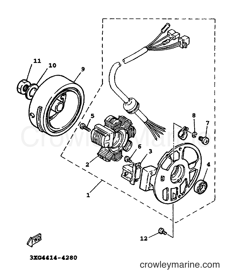 Yamaha Motors YW100T (5JY2) [010] - GENERATOR