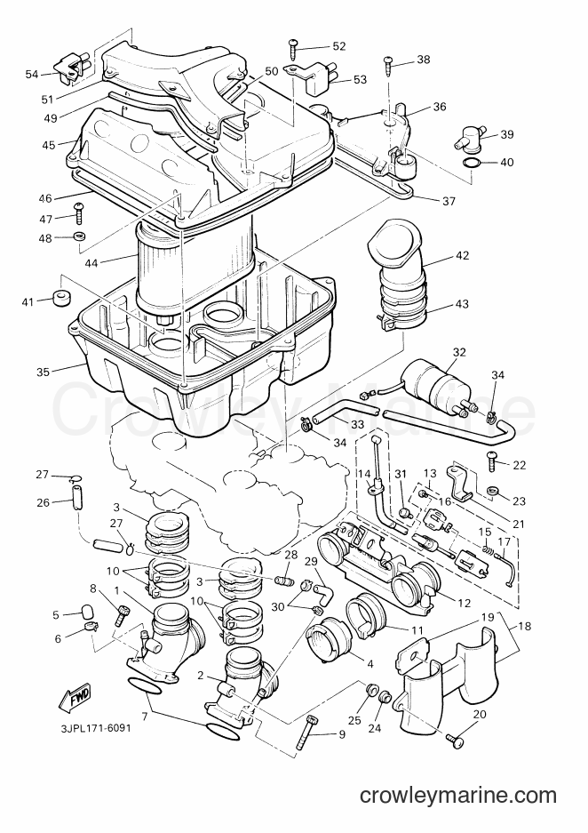 Yamaha Motors VMX12 (3JPU) [010] - INTAKE