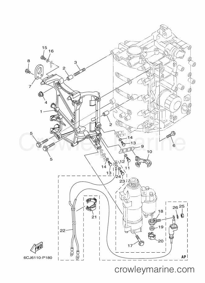 Yamaha Motors F70XA-2016 (6CJ7) [080] - ELECTRICAL 4