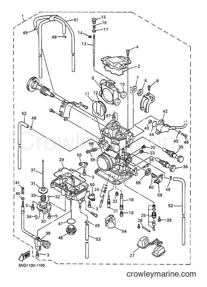 2001 Dirt Bike WR400F - WR400F (5GS9) [080] - CARBURETOR