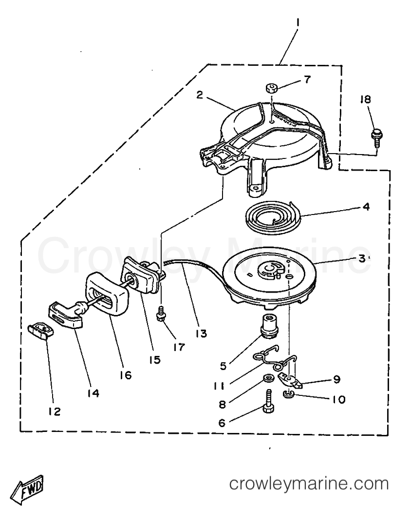 Yamaha Motors 4AC (6E0) [04C] - STARTER