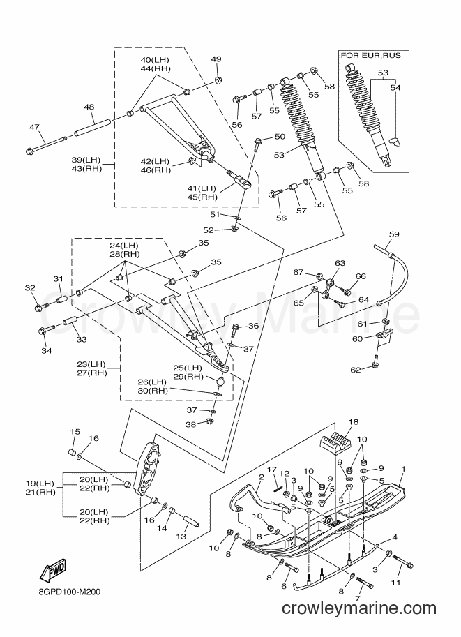 2013 Snowmobile RPZ50M - RPZ50M (8GPE) [010] - SKI