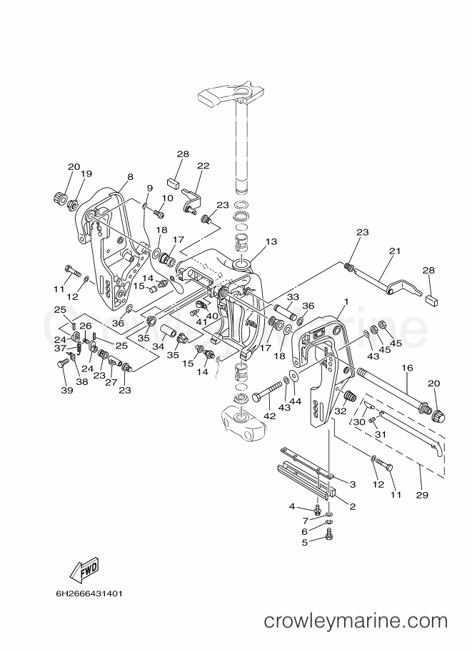 Yamaha Motors 60FETL (6CU2) [060] - BRACKET 2