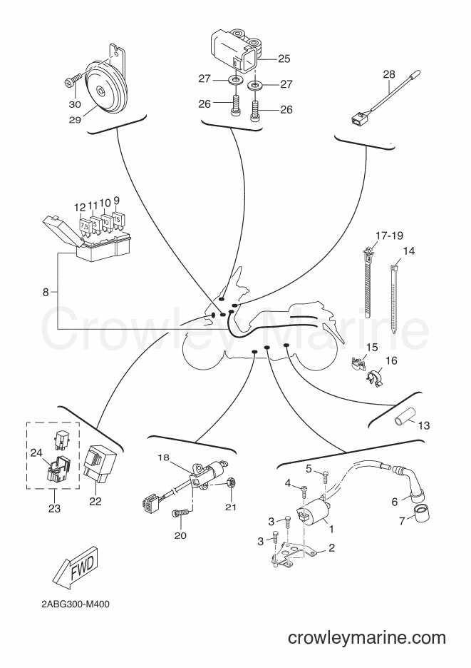 Yamaha Motors YP125R (2ABA) [030] - ELECTRICAL 2