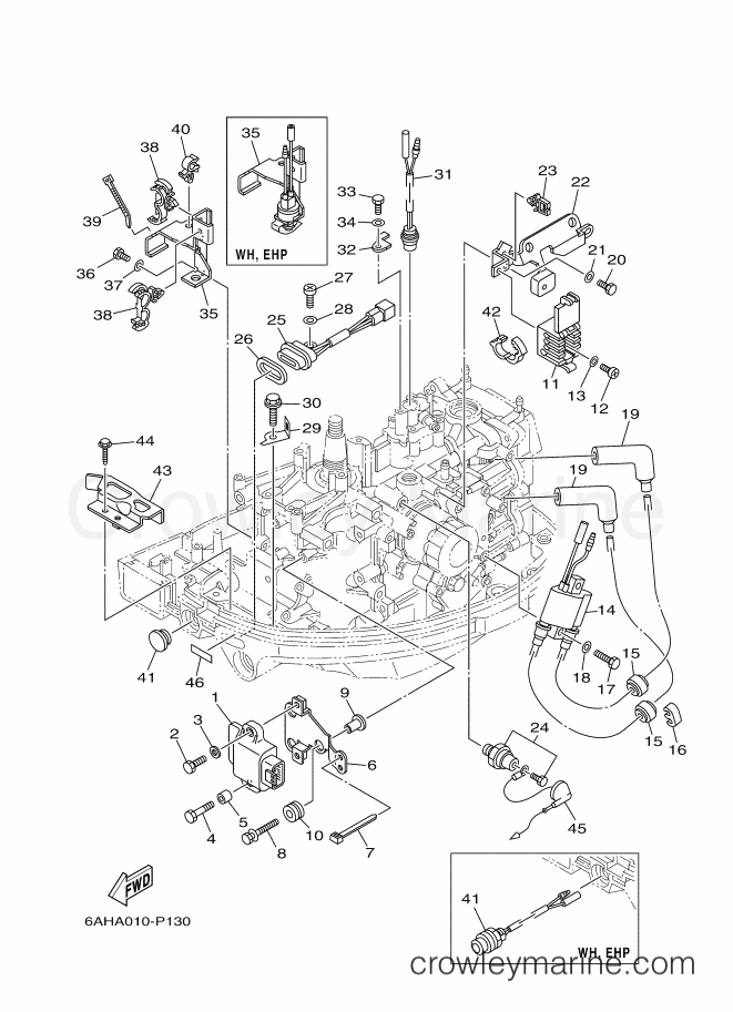 Yamaha Motors F20BWHL (6AHB) [500] - ELECTRICAL 1