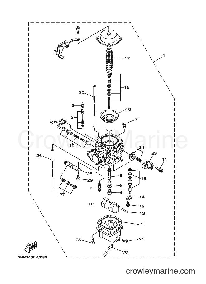 2014 Street Bike SX-4 - SX-4 (54D5) [010] - CARBURETOR