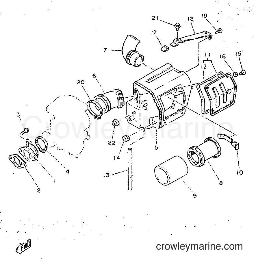 1998 Street Bike SR250 - SR250 (21L2) [010] - INTAKE