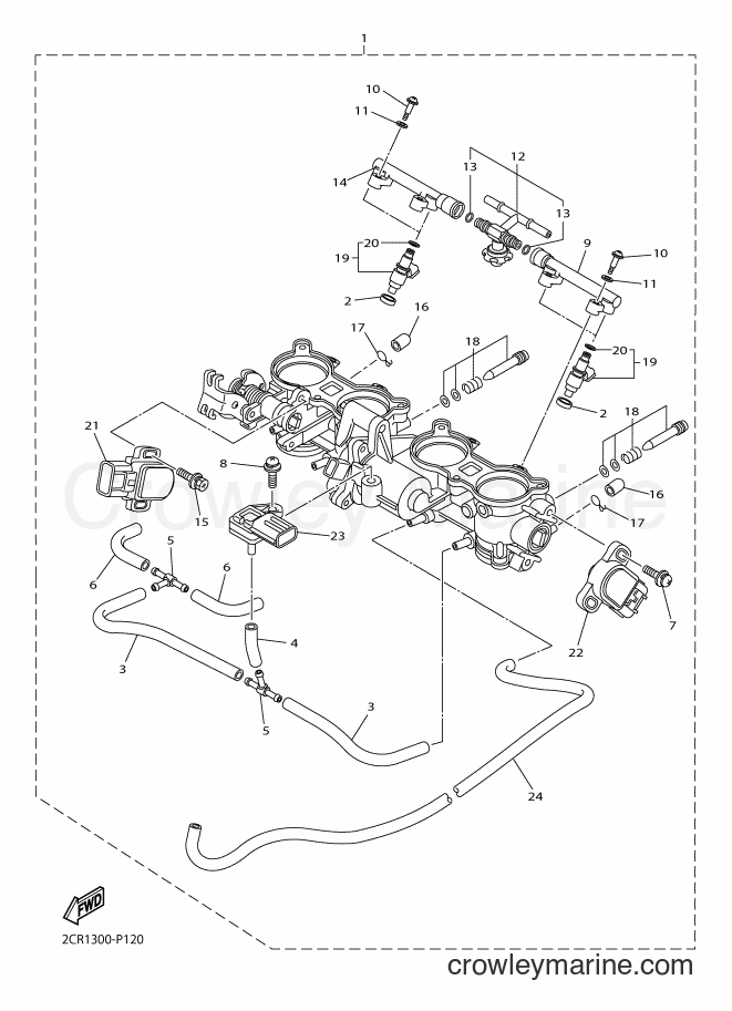 2016 Sport Bike YZF-R1 - YZF-R1 (2CRD) [010] - INTAKE 2