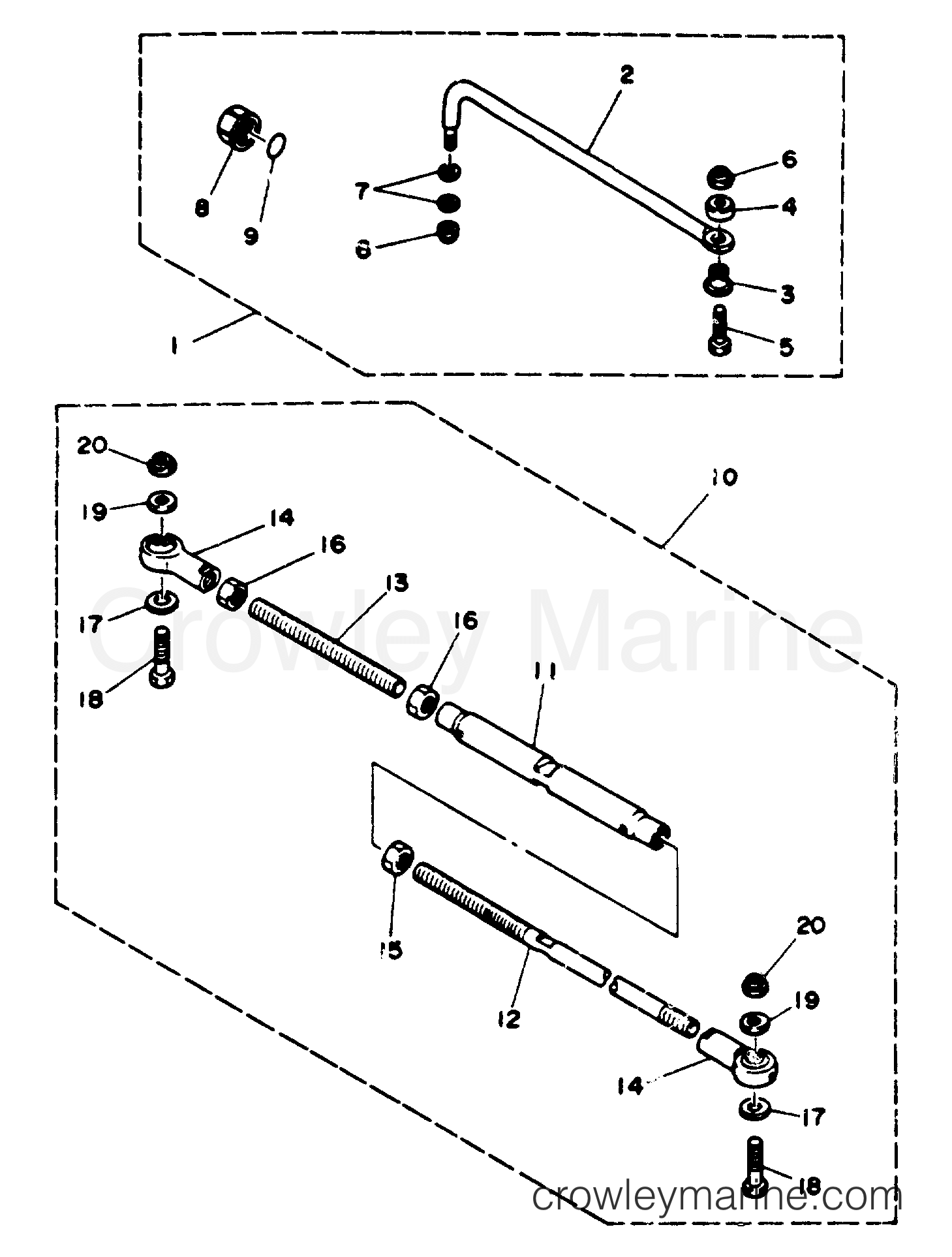 Yamaha Motors 150TXRR - STEERING GUIDE ATTACHMENT 1