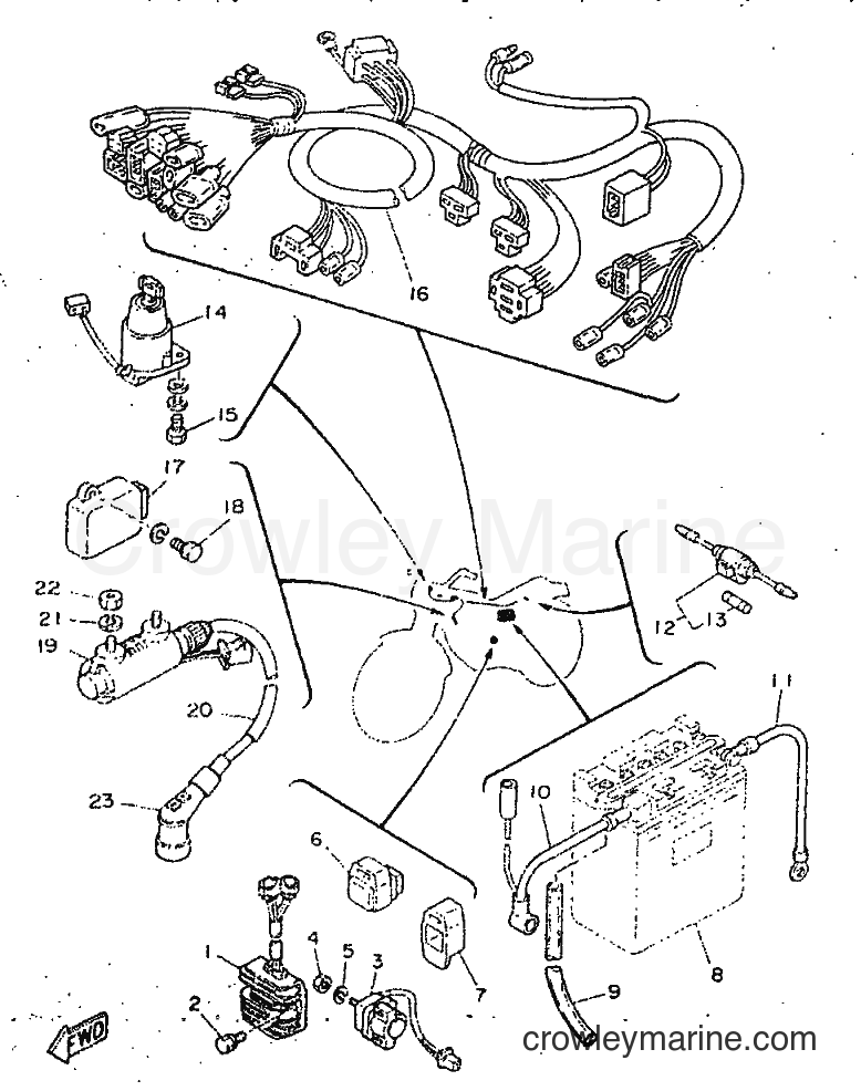1998 Street Bike SR250 - SR250 (21L2) [010] - ELECTRICAL 1