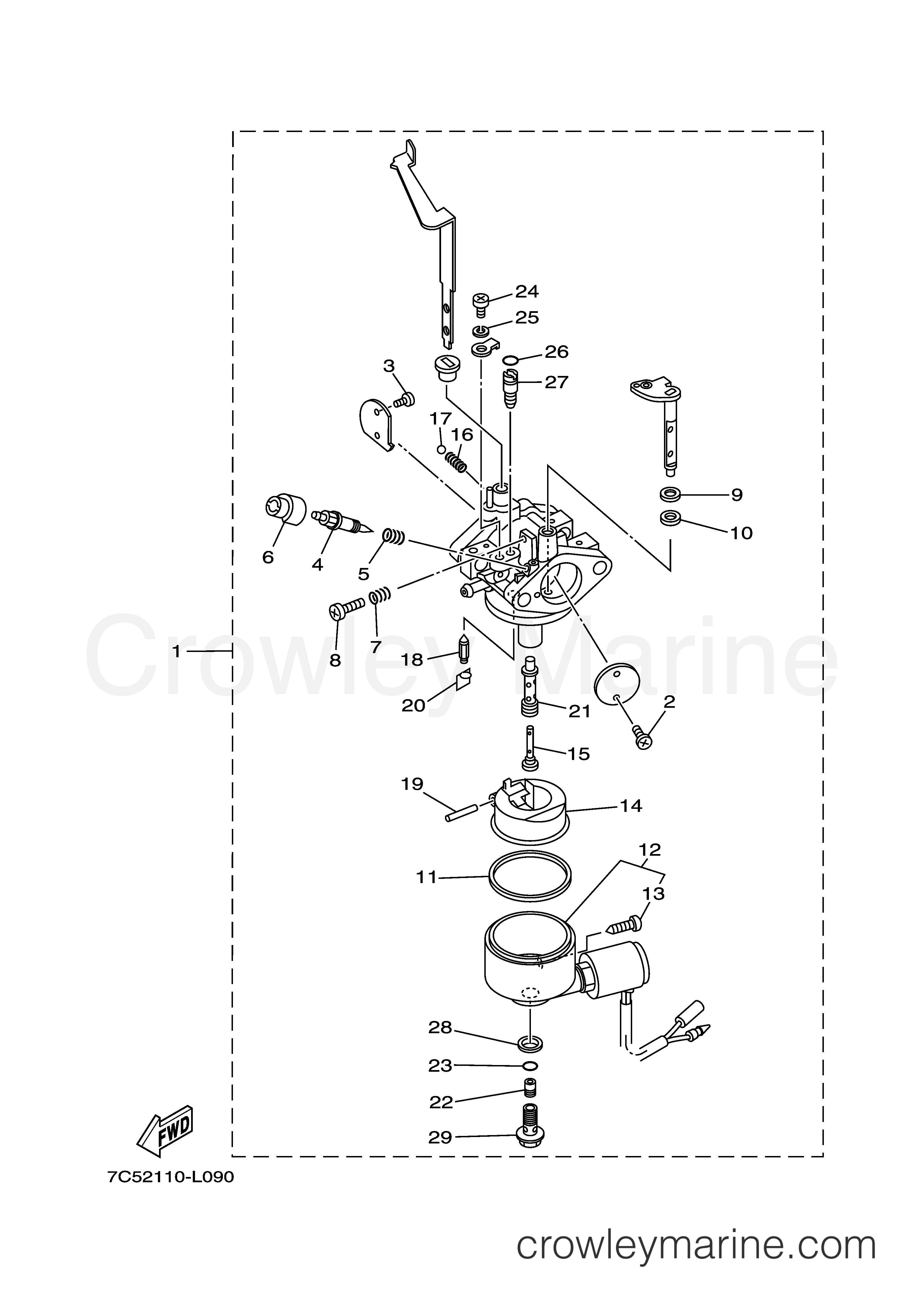 Yamaha Motors EF4000DQ - CARBURETOR 2