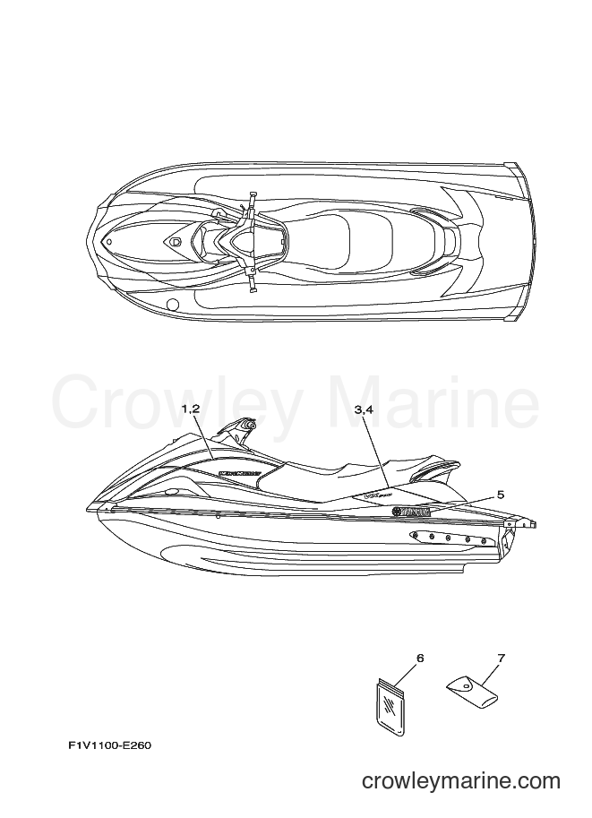 Yamaha Motors VX700-E (F1V1) [010] - GRAPHICS