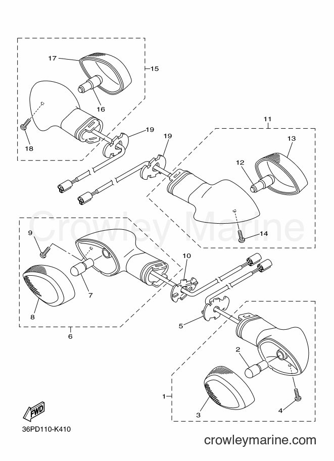 2016 Street Bike XJ6F - XJ6F (2SRC) [010] - FLASHER LIGHT