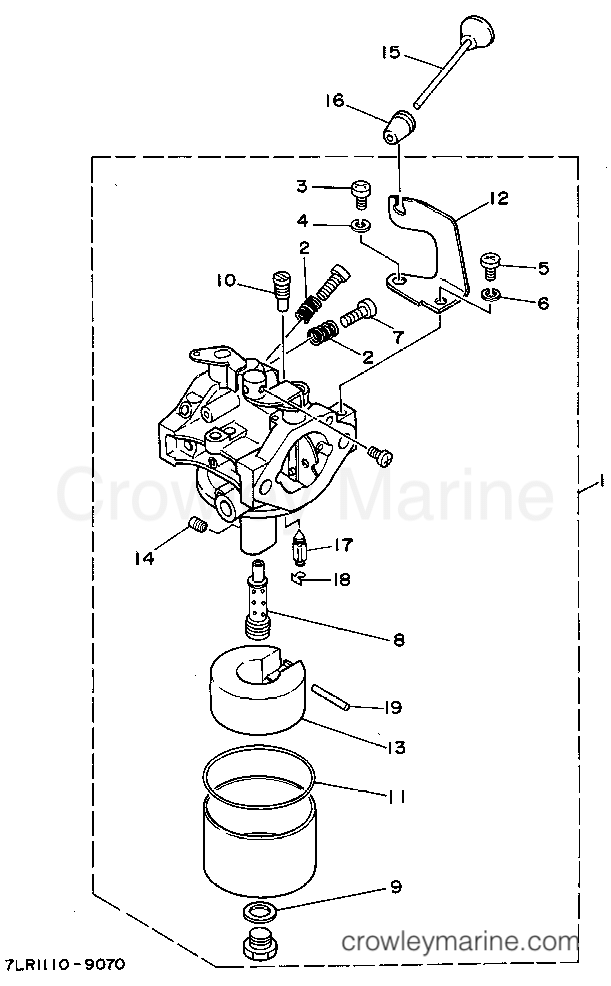 Yamaha Motors YG400D - CARBURETOR