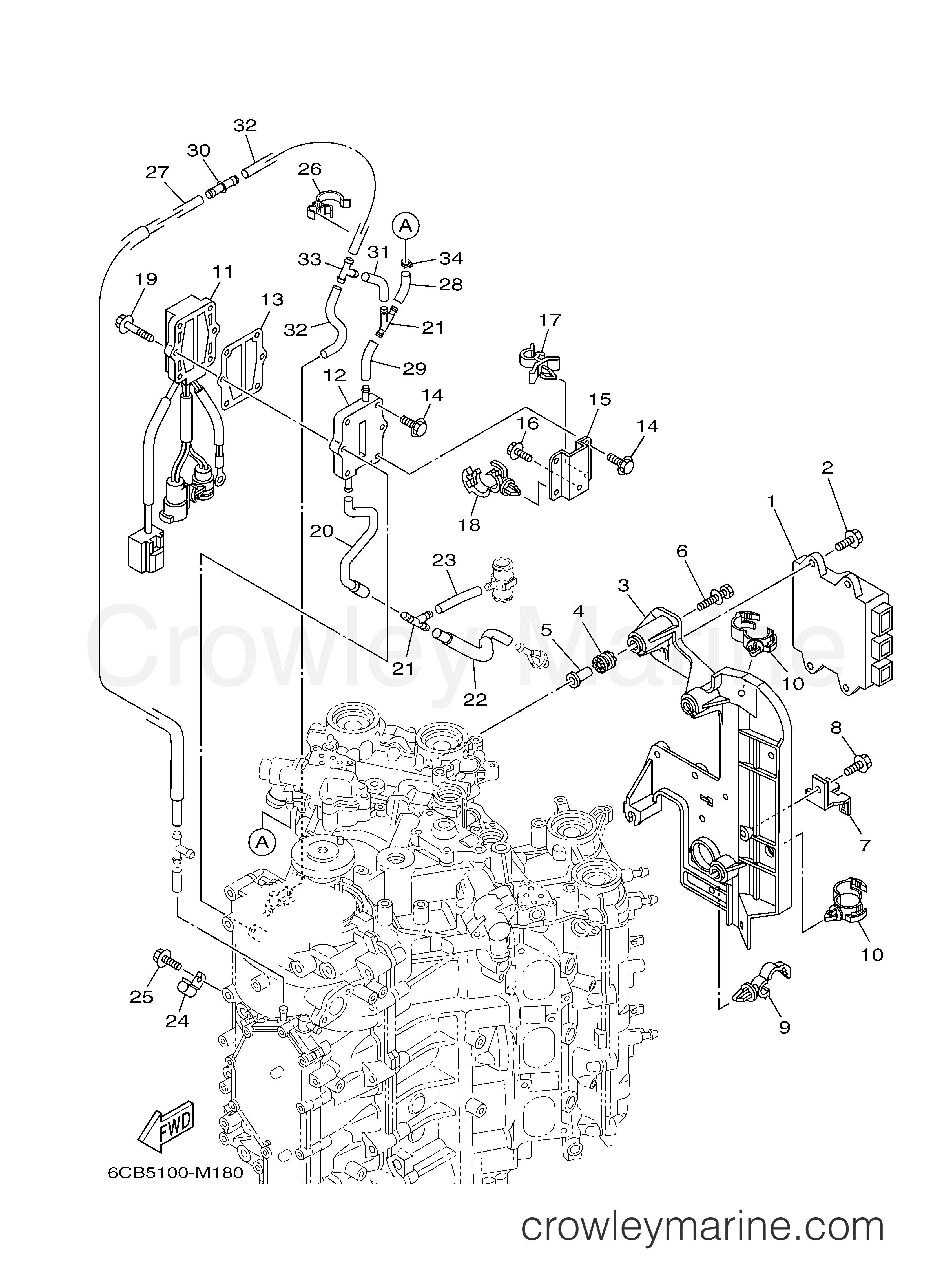 Yamaha Motors VF250LA - ELECTRICAL 1