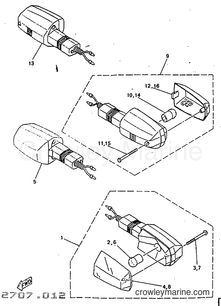 1997 Street Bike SR250 - SR250 (21LF) [999] - HANDLE SWITCH & LEVER