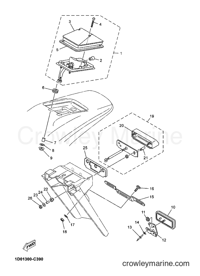 2006 Dirt Bike DT125X - DT125X (2C82) [060] - TAILLIGHT