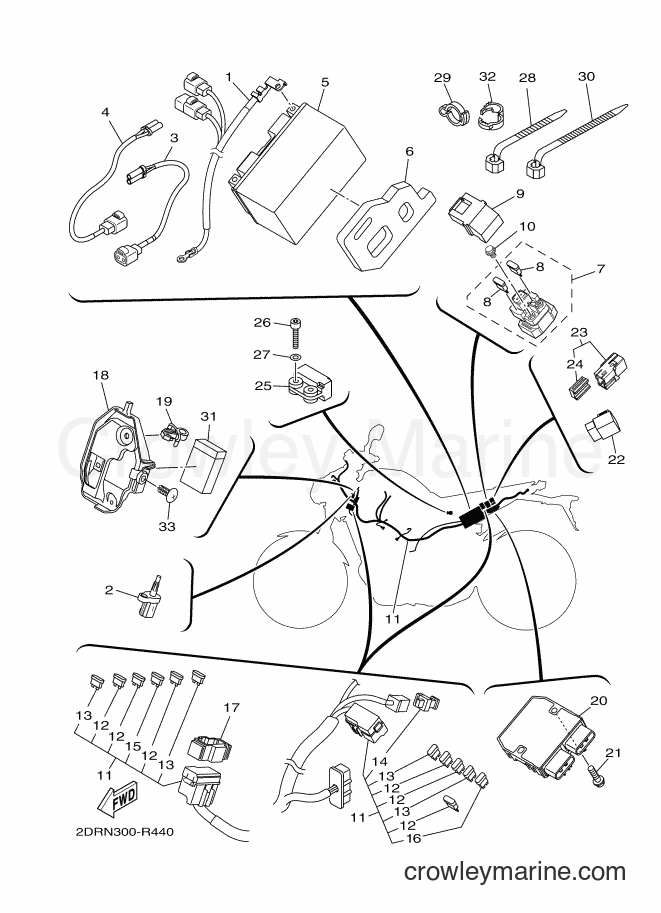 2016 Street Bike MT09A - MT09A (2DRN) [050] - ELECTRICAL 1
