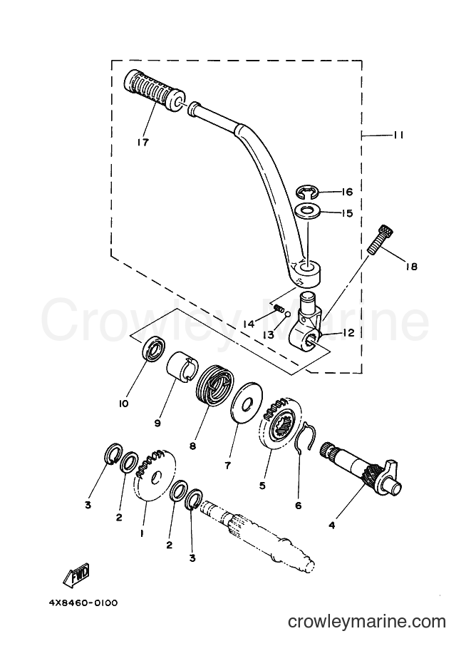 1999 Street Bike RX115 - RX115 (5FS3) [010] - STARTER