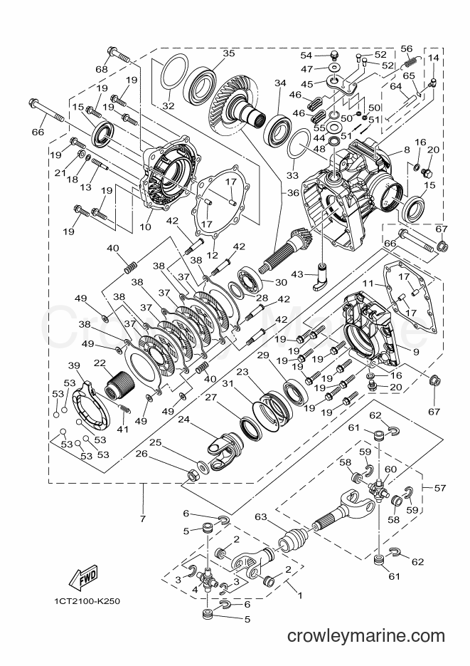 2012 ATV YFM450FWAD - YFM450FWAD (1CTB) [010] - DRIVE SHAFT
