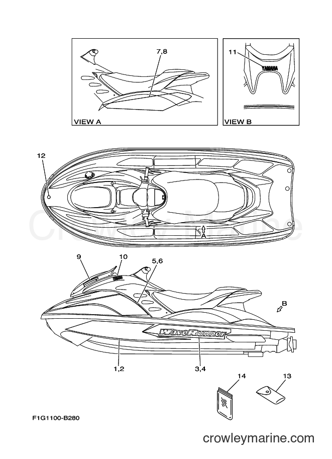 Yamaha Motors GP1300-B (F1G2) [010] - GRAPHICS