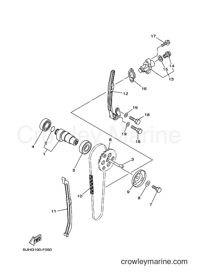2010 ATV YFM350FWAN - YFM350FWAN (4S2J) [010] - CAMSHAFT & CHAIN