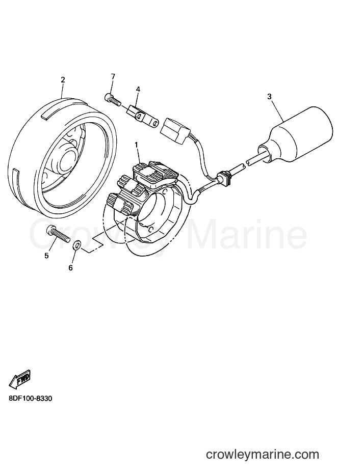 Yamaha Motors SRX700 (8DN2) [020] - GENERATOR