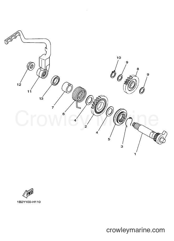 2015 Dirt Bike TT-R125LWE - TT-R125LWE (2PT5) [010] - STARTER