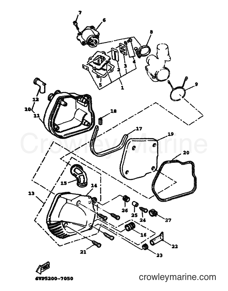 Yamaha Motors YW100T (5JY2) [010] - INTAKE