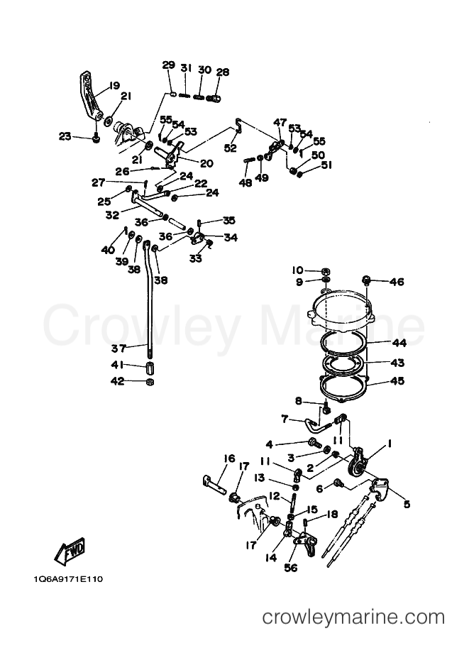 Yamaha Motors 20C (6A90) [010] - CONTROL