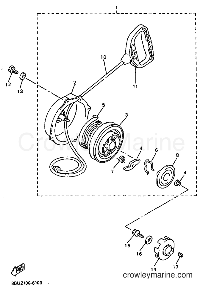Yamaha Motors VX800 (8BU3) [010] - STARTER