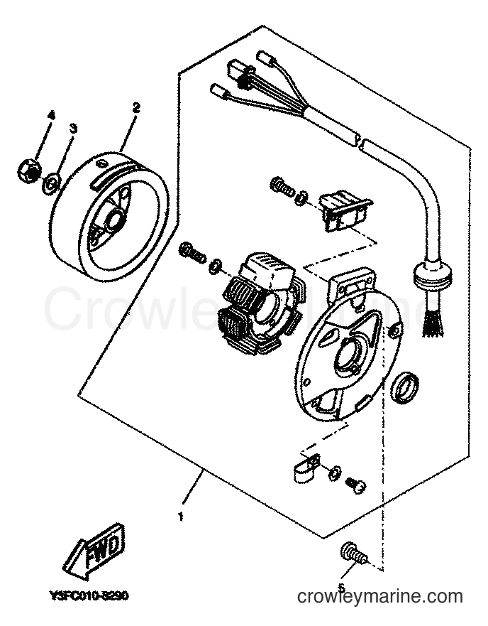 2001 Scooter EW50 - EW50 (5LH3) [010] - LICHTMASCHINE