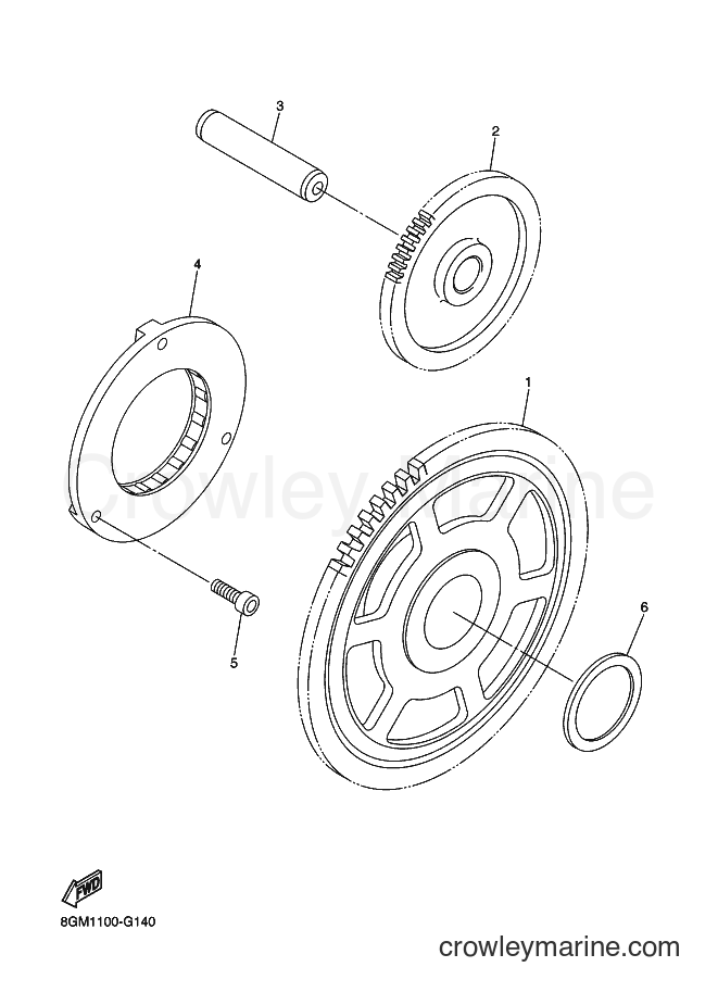 Yamaha Motors RS10STGT (8HE1) [020] - STARTER