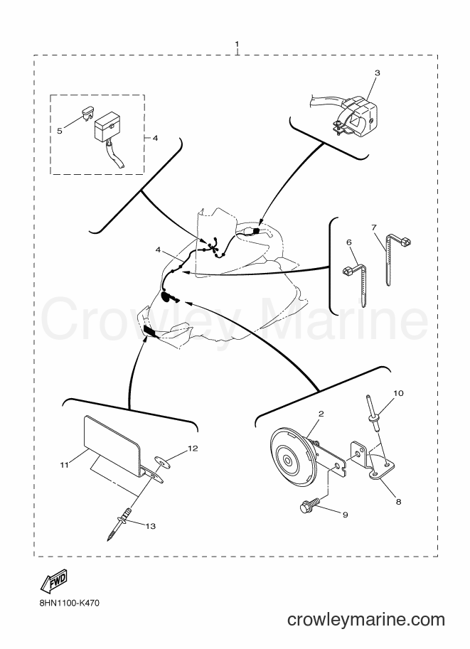 Yamaha Motors RX10STL (8LB2) [010] - ELECTRICAL 4