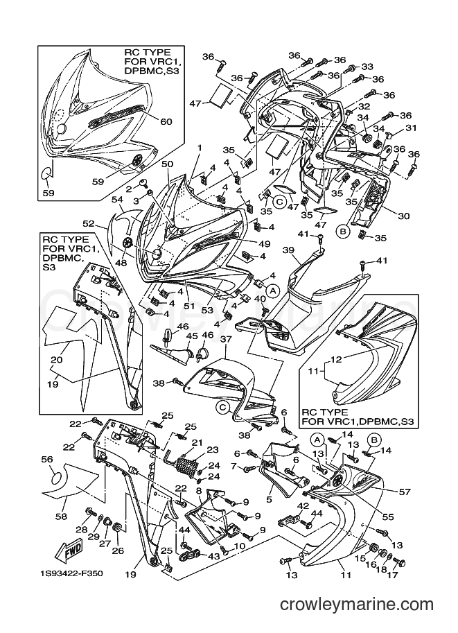 2007 Scooter T135SEC - T135SEC (1S94) [010] - LEG SHIELD