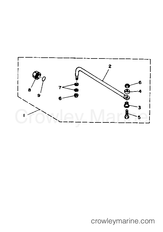 Yamaha Motors C115TLRP - STEERING GUIDE ATTACHMENT