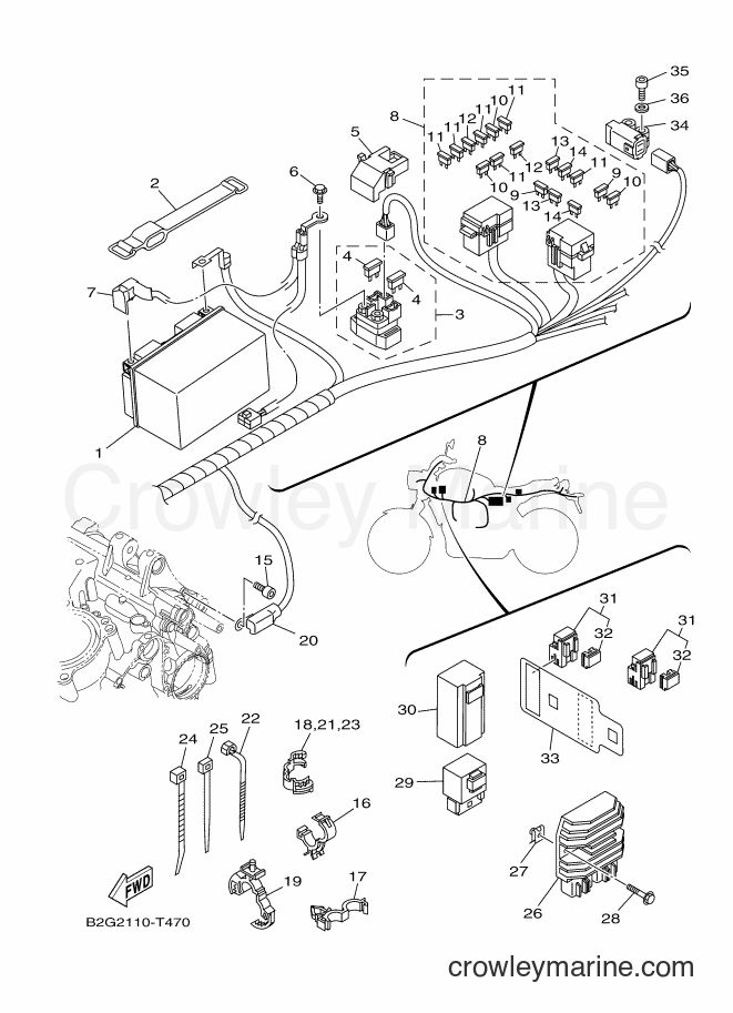 2018 Sport Bike XSR700(MTM690) - XSR700(MTM690) (B2G4) [010] - ELECTRICAL 1
