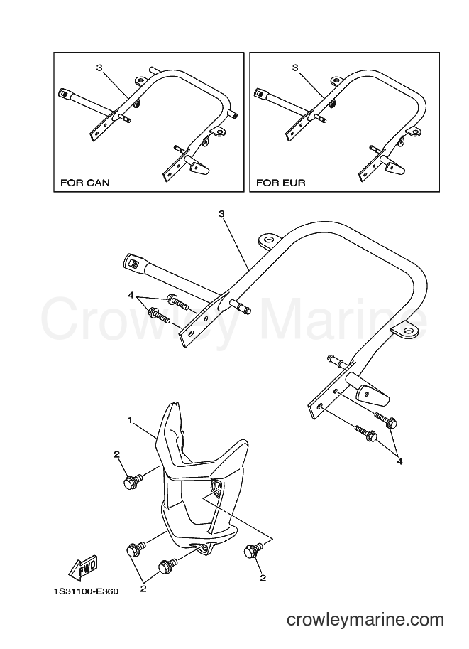 2007 ATV YFM700R - YFM700R (1S3F) [010] - GUARD