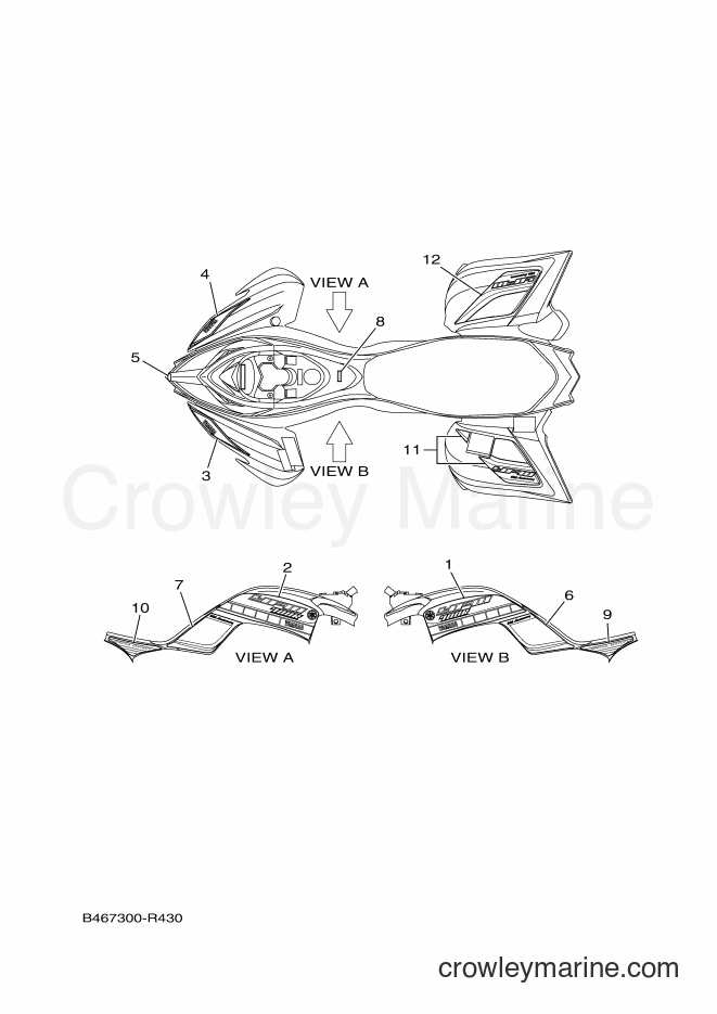 2016 ATV YFM700R - YFM700R (B467) [010] - GRAPHICS