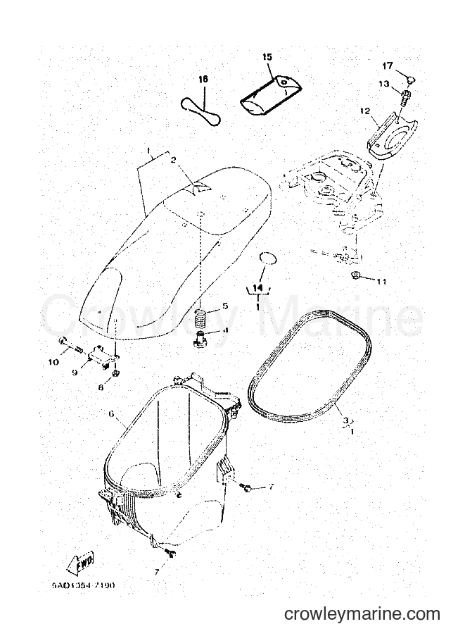 1997 Scooter YN50 - YN50 (5BX1) [010] - SEAT