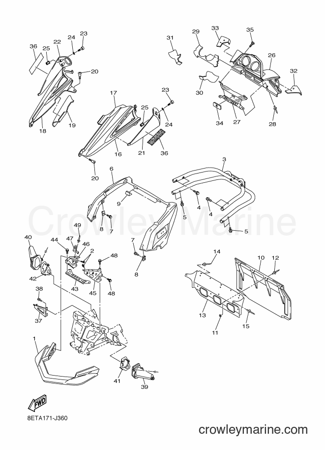 Yamaha Motors RS10VT (8ETB) [020] - BUMPER