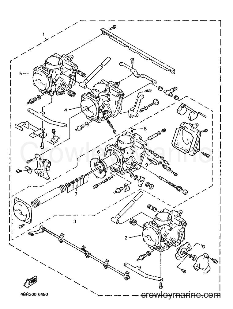 Yamaha Motors XJ600S (4EB6) [999] - ALTERNATE FOR ENGINE