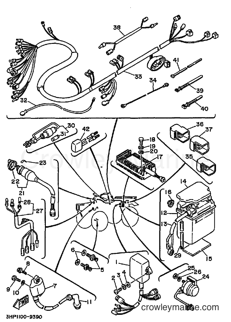 1989 ATV YFM350ER - YFM350ER (3HP1) [030] - ELECTRICAL 1