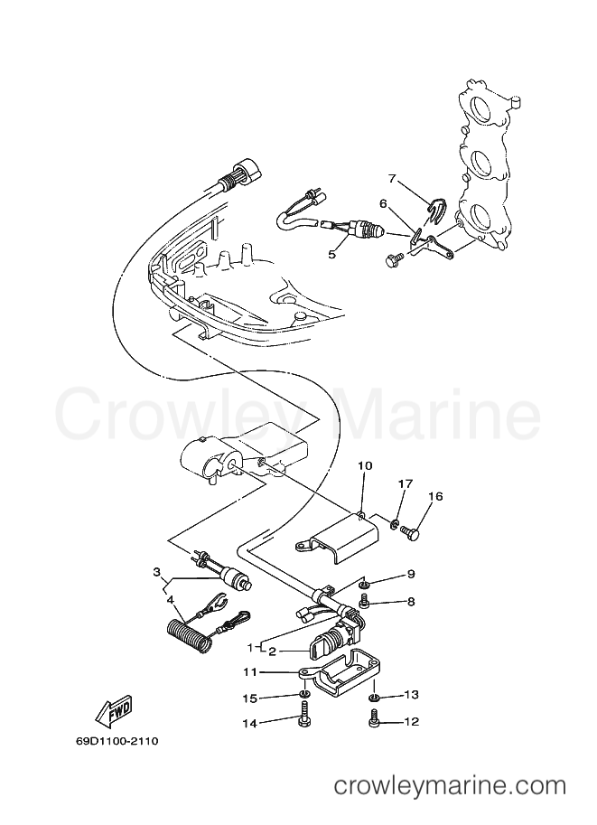Yamaha Motors E60ELHB (69D2) [120] - ELECTRICAL 3