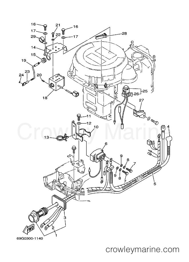 Yamaha Motors FT8D (69G2) [090] - ELECTRICAL 3